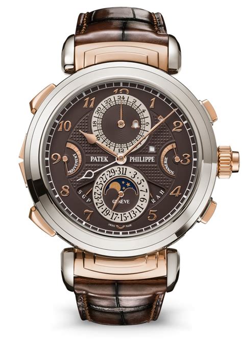 patek philippe grand complication blue dial chronograph men's watch|6300gr grand complications price.